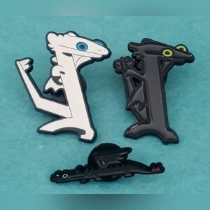 How To Train Your Dragon Set Of 3 Toothless And Light Fury Dancing Meme Pins